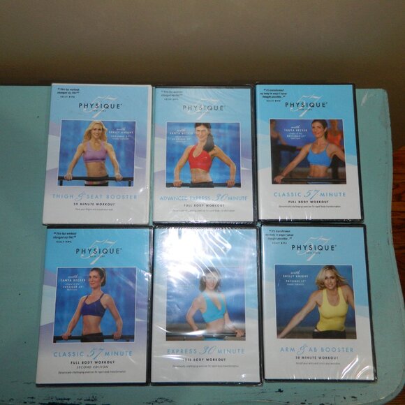 Physique 57 DVD Workout & Jillian Michaels Workout DVD Lot of 9 Sealed - Picture 4 of 5
